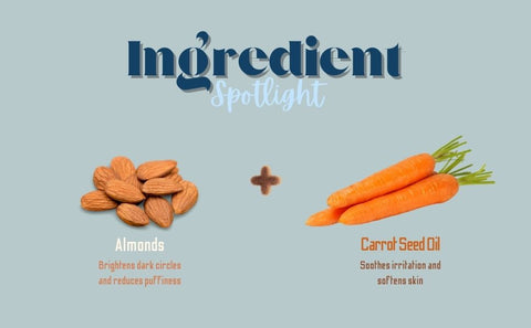 Under Eye Cream - Almond & Carrot seed oil 15gm