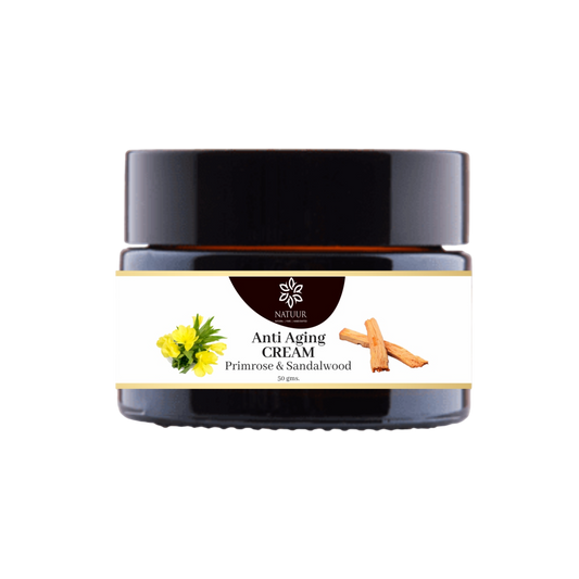 Anti-Aging Face Cream with Primrose & Sandalwood - 50gm