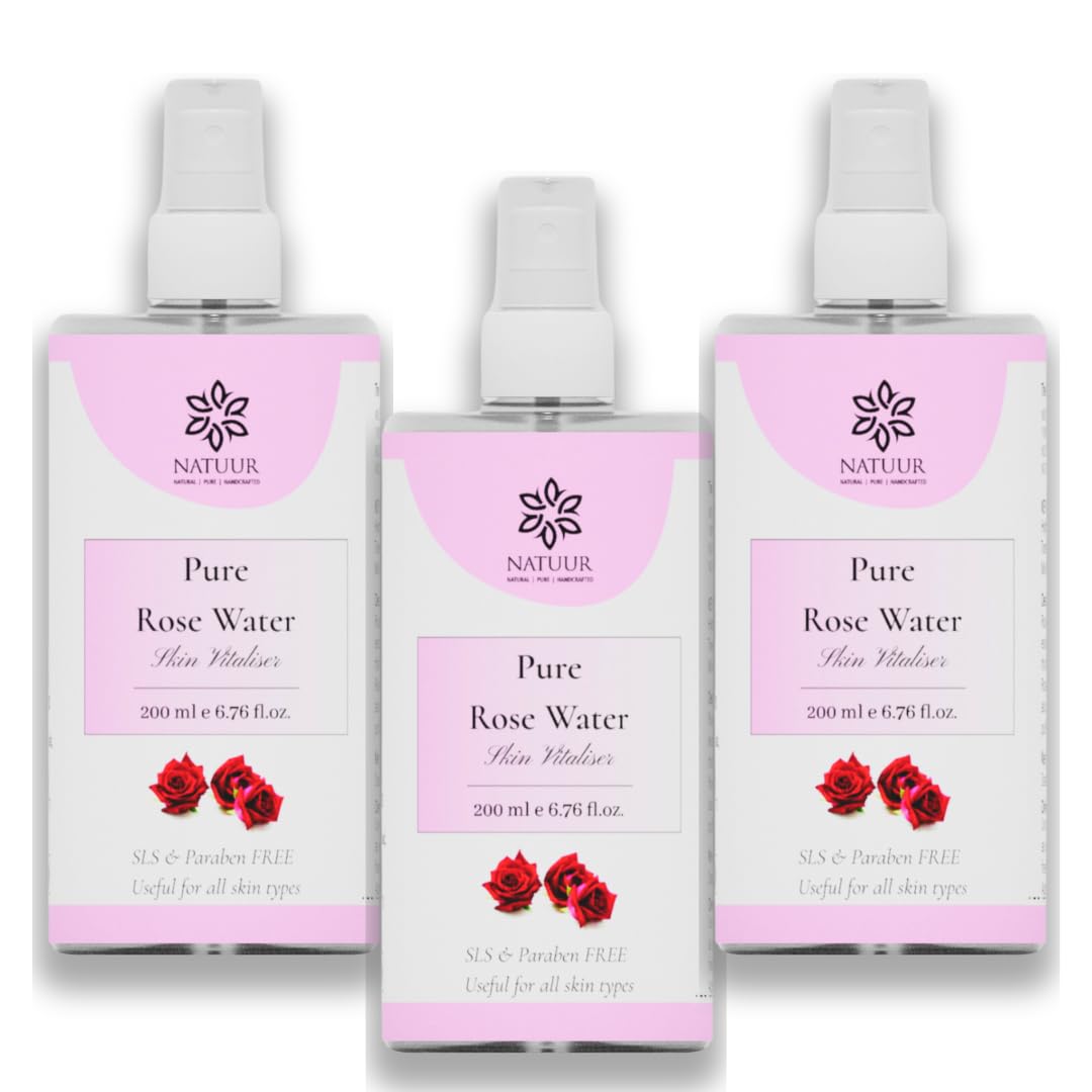 Rose water 200 ml x 3