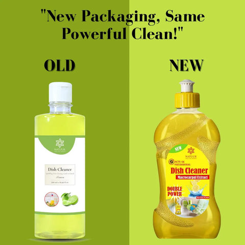 Natuur Dish Cleaner: 3-Pack (500ml Each)