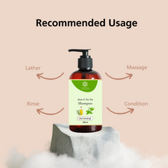 Aloe Vera Shampoo - Neem and Tea Tree - Anti Dandruff