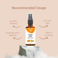 Natuur Refreshing Facial Mist with Mandarin and Neroli