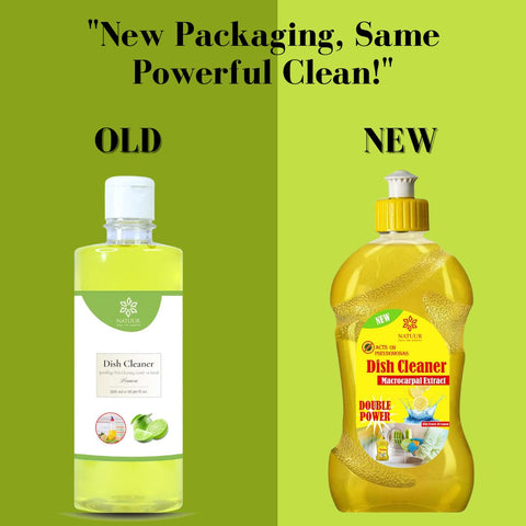 Natuur Dish Cleaner: 2-Pack (500ml Each)