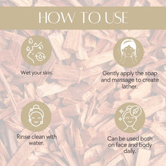 Vanilla & Sandalwood Purifying Soap - 100g