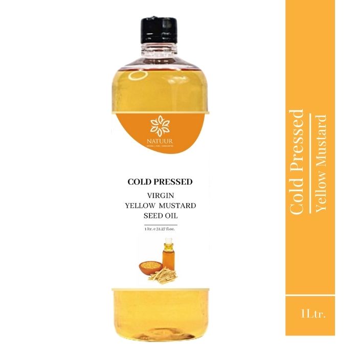 Cold Pressed Yellow Mustard Oil 1lt