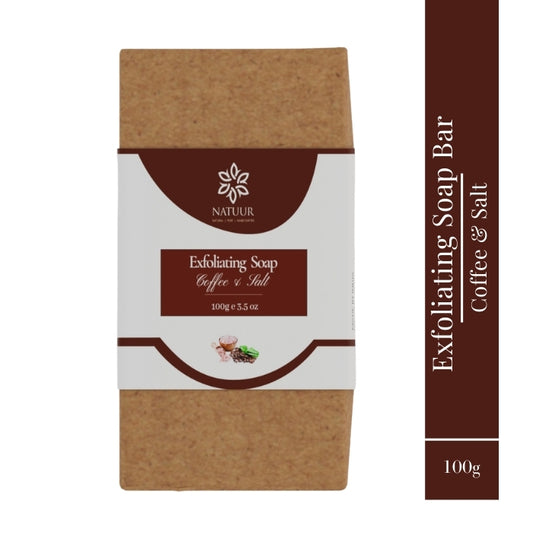 Coffee And Salt Exfoliating Soap 100gm