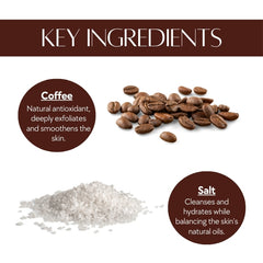 Coffee And Salt Exfoliating Soap 100gm