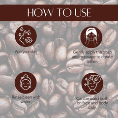Coffee And Salt Exfoliating Soap 100gm