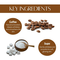 Natuur Coffee & Sugar Soap Skin Tightening - 100gms