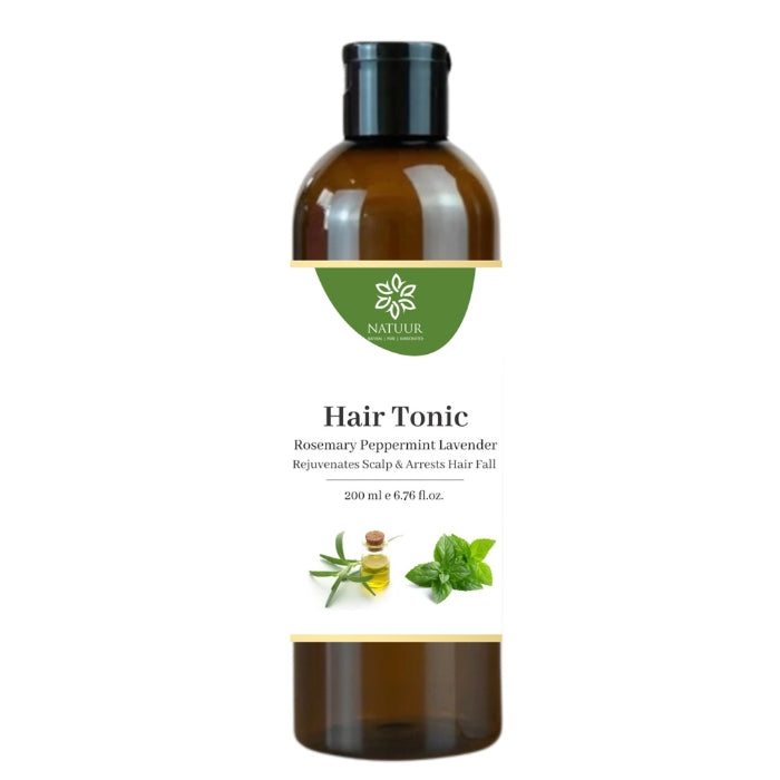 Hair Tonic - Rosemary Peppermint Lavender- rejuvenates scalp & arrests hair fall 200ml
