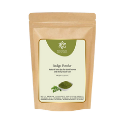 Indigo Powder - Natural hair dye for dark brown & shiny black hair 100gms