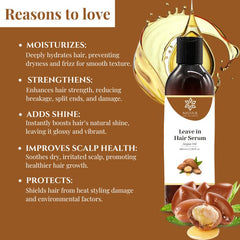 Natuur's Argan Oil Leave-In Serum Nourish & Shine