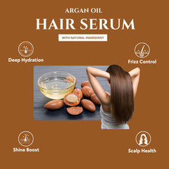 Natuur's Argan Oil Leave-In Serum Nourish & Shine