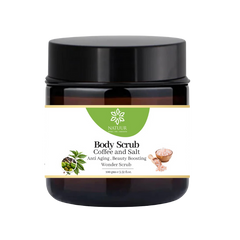 Body Scrub - Coffee and Salt - Anti Ageing , Beauty booosting wonder scrub 100 gms