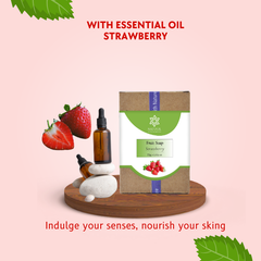 Fruit Soap- Strawberry 75gm