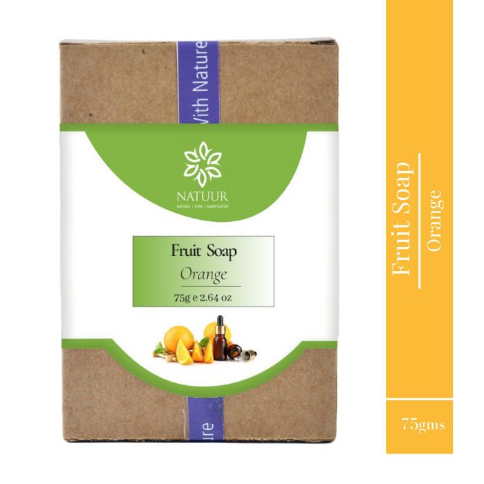 Fruit Soap - Orange 75gm