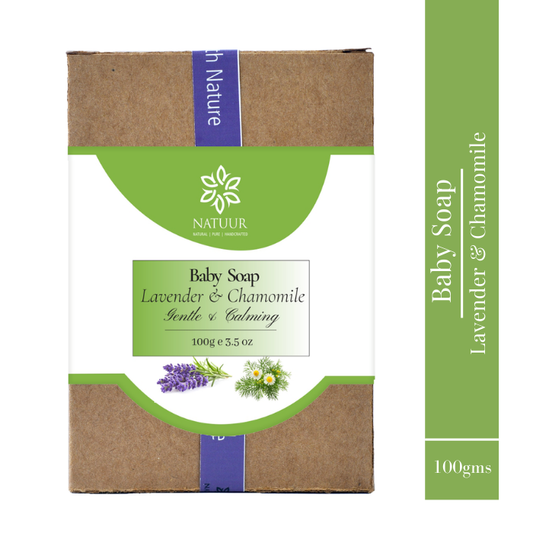 Natuur Baby Soap- Chamomile - Gentle and calming 100gm