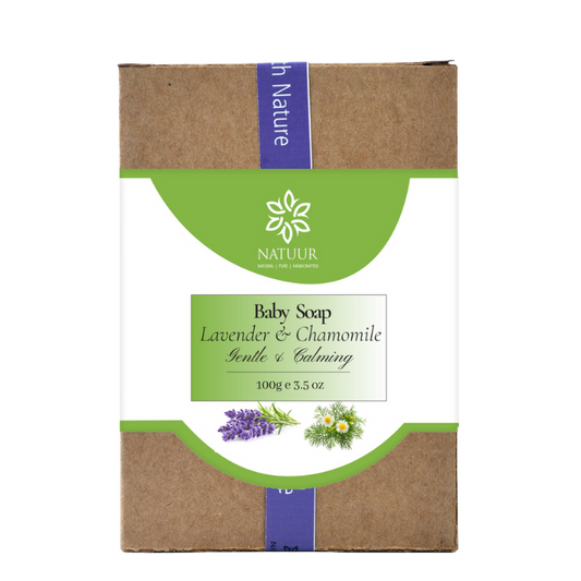 Natuur Baby Soap- Chamomile - Gentle and calming 100gm