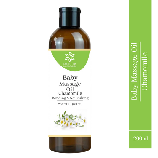 Baby Massage Oil - Chamomile  Relaxing , for bedtime 200ml