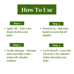 Baby Massage Oil - Chamomile  Relaxing , for bedtime 200ml