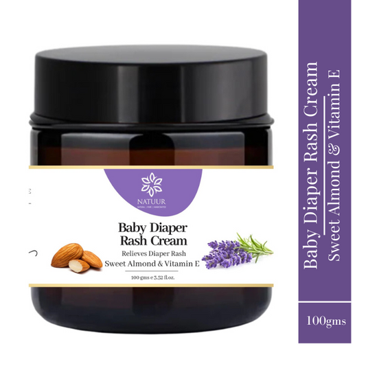 Baby Diaper Rash Cream- Sweet Almond & Vitamin E 100ml