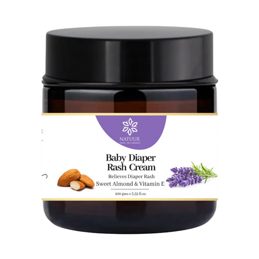 Baby Diaper Rash Cream- Sweet Almond & Vitamin E 100ml
