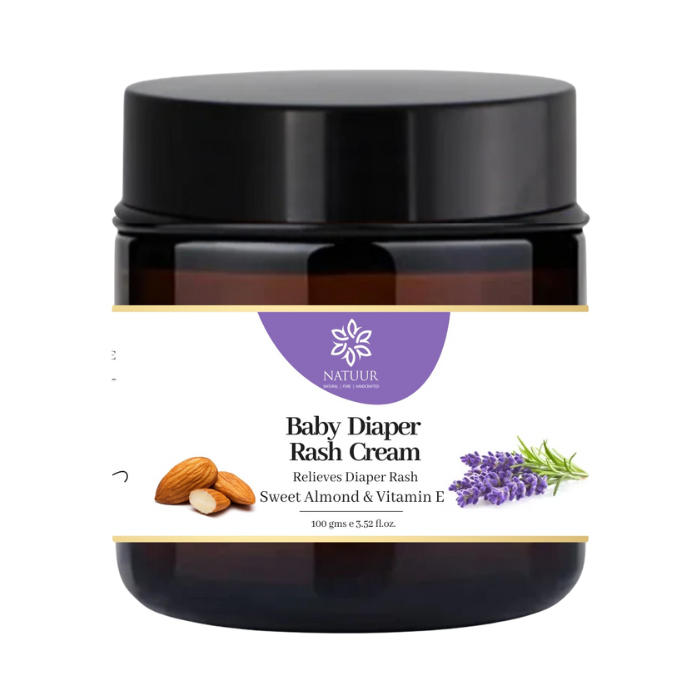 Baby Diaper Rash Cream- Sweet Almond & Vitamin E 100ml
