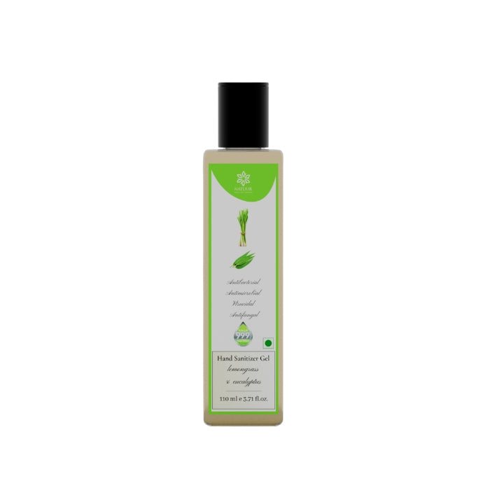 Hand sanitizer gel  Lemongrass and eucalyptus
