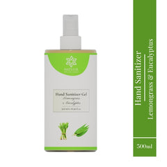 Hand sanitizer gel  Lemongrass and eucalyptus