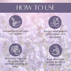 Natuur Hand Wash - Anti Bacterial Lavender & Peppermint