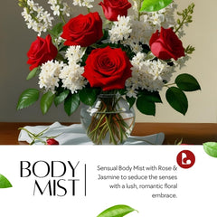 Body Mist - Mountain Rose & Jasmine 100ml