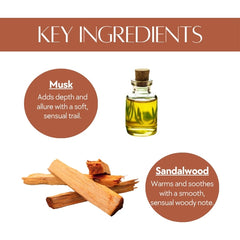 Body Mist - Sandalwood and Musk 100ml