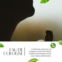 Natuur EU-D Cologne for Men (100ml) - Fresh, Long-Lasting Scent