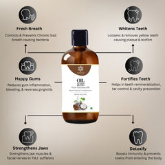 Natuur Oil Pulling Blend Coconut Clove Cinnamon