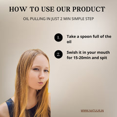 Natuur Oil Pulling Blend Coconut Clove Cinnamon