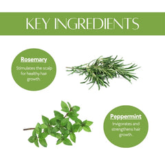 Natuur Beard & Hair Growth Oil  Rosemary& Peppermint 50ml