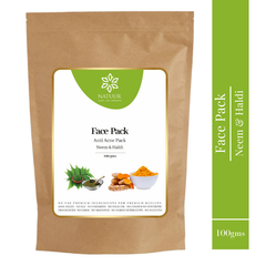Neem Haldi Face Pack 100g - Natural Skin Glow & Acne Care