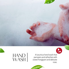 Natuur Liquid Hand Wash with Goodness of Aloe, Frangipani and Rose  1 litre