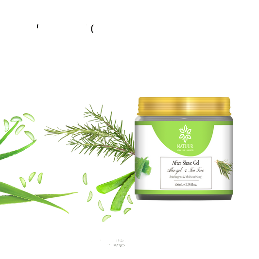 Natuur's - Gentle After Shave Gel for Men Aloe & Tea Tree