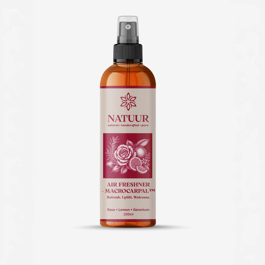 BOTANICAL HOME MIST™ | Air Freshner - Macrocarpal™ | Rose | Lemon | Geranium | Refresh | Uplift | Welcome