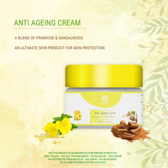 Anti Aging Cream for face- Primrose & Sandalwood 50ml