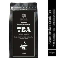 Natuur Premium Assam Broken grades tea leaves with golden tips - orthodox clonal Export quality