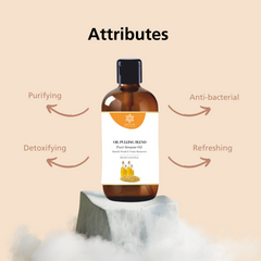 Natuur Oil Pulling Blend Sesame, Cardamom & Fennel Seeds- 200ml|300ml