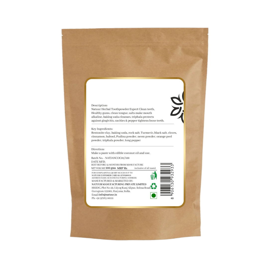 best Herbal toothpowder