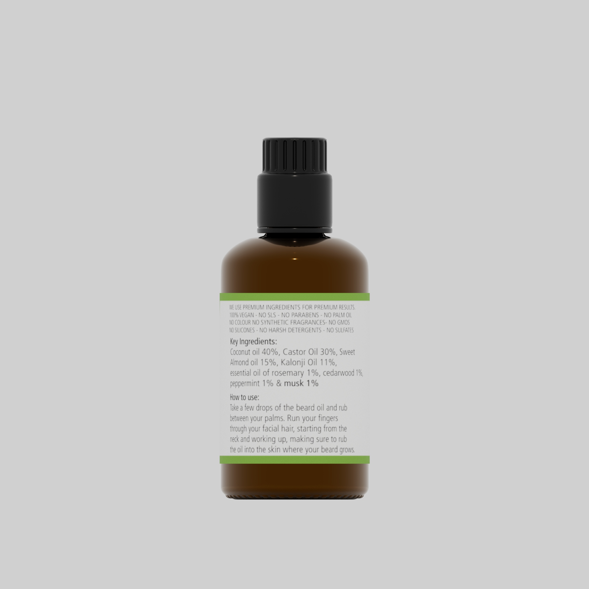 Natuur Beard & Hair Growth Oil  50mL - Natuur.in