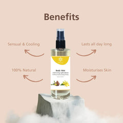 Cedarwood & Ylang Ylang Body Mist – Enlivening Aphrodisiac