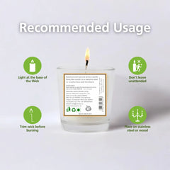 Beeswax Candle - Vanilla & Sandalwood (60g & 100g)