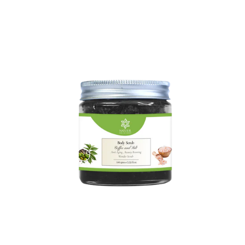 Body Scrub - Coffee and Salt - Anti Ageing , Beauty booosting wonder scrub 100 gms