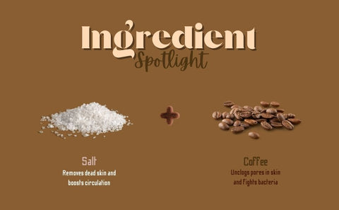 Coffee And Salt Exfoliating Soap 100gm