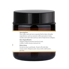 Body Scrub - Coffee and Salt - Anti Ageing , Beauty booosting wonder scrub 100 gms